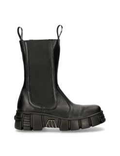 BOOT BLACK TOWER M-WALL033-C1