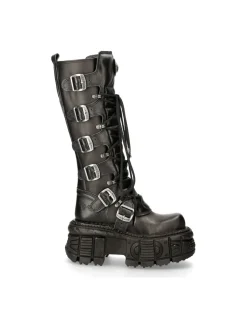 HIGH BOOT BLACK IMPERFECT M-272-S3