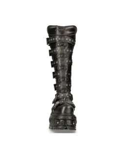 HIGH BOOT BLACK IMPERFECT M-151-C3