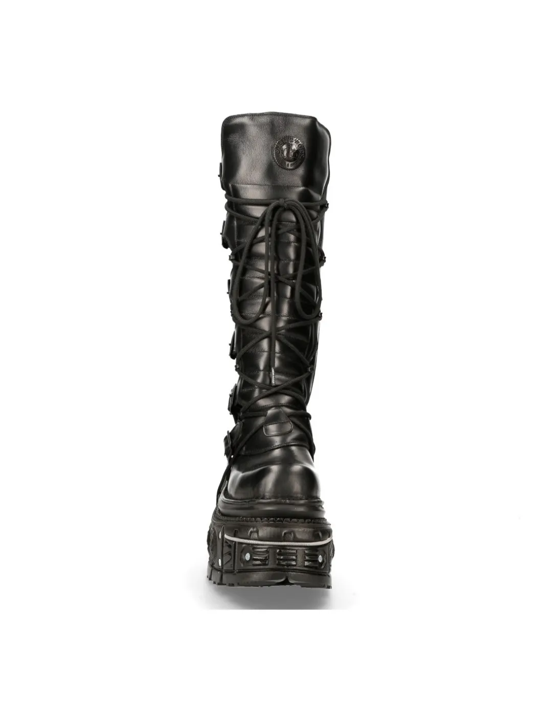 HIGH BOOT BLACK IMPERFECT M-272-C46
