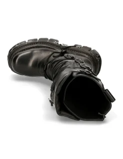 HIGH BOOT BLACK IMPERFECT M-272-C46