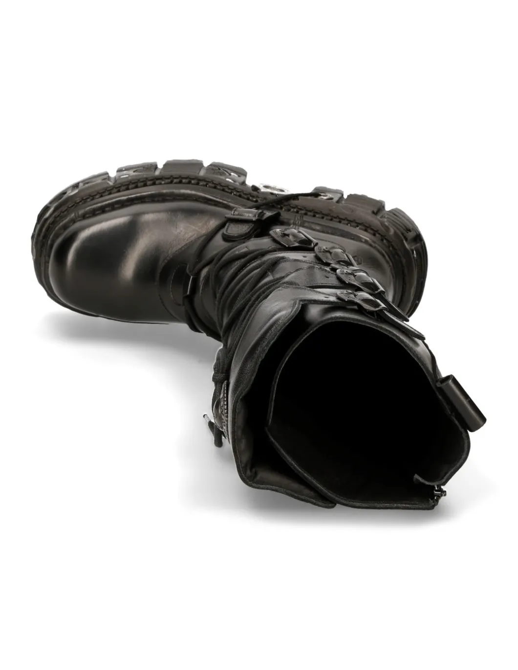 HIGH BOOT BLACK IMPERFECT M-272-C46