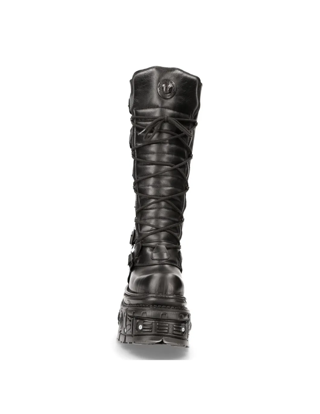 HIGH BOOT BLACK IMPERFECT M-272-C38