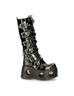 HIGH BOOT BLACK NEPTUNO M-314-C11