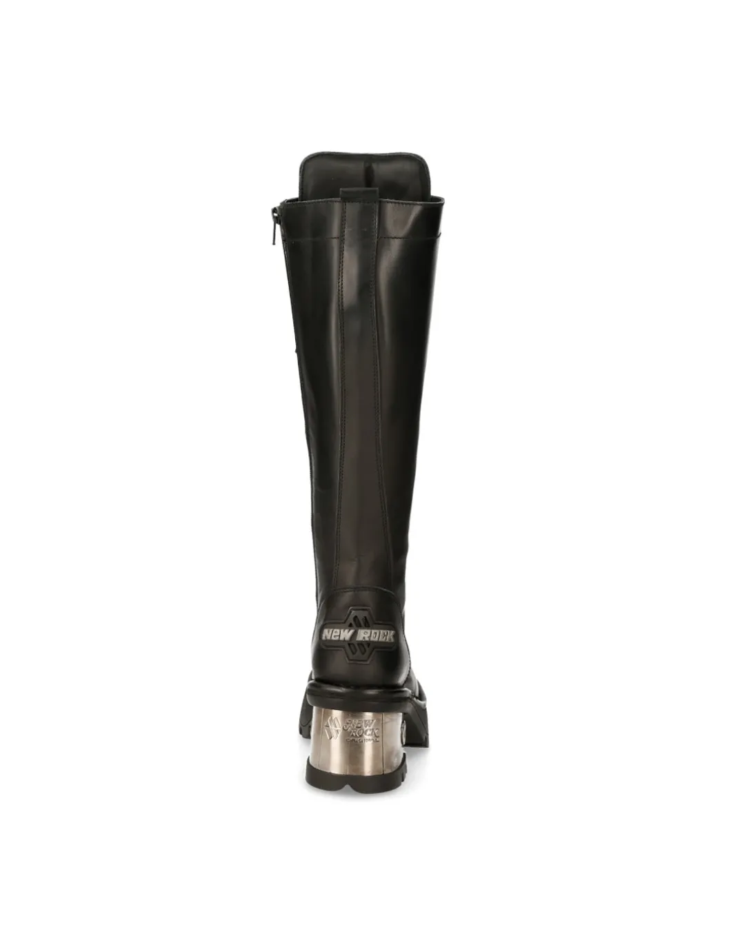 HIGH BOOT BLACK NEW WITH LACES M-236-S1