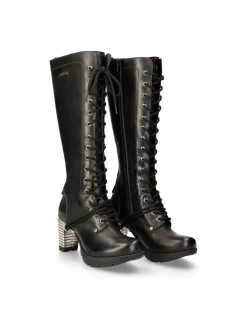 HIGH BOOT BLACK TRAIL M-TR005-S1