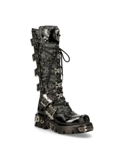 HIGH BOOT METALLIC M-308-C11