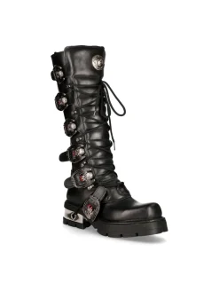 HIGH BOOT METALLIC M-272-C34