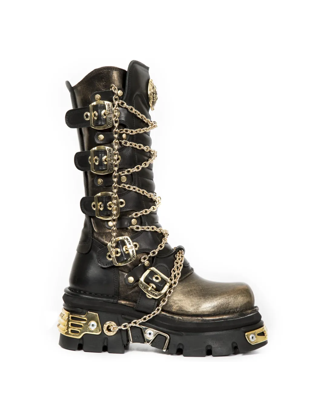 HIGH BOOT METALLIC M-1013-C3