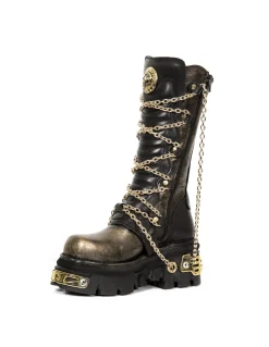 HIGH BOOT METALLIC M-1013-C3
