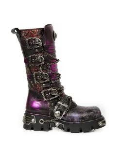 HIGH BOOT METALLIC M-1013-CZ69