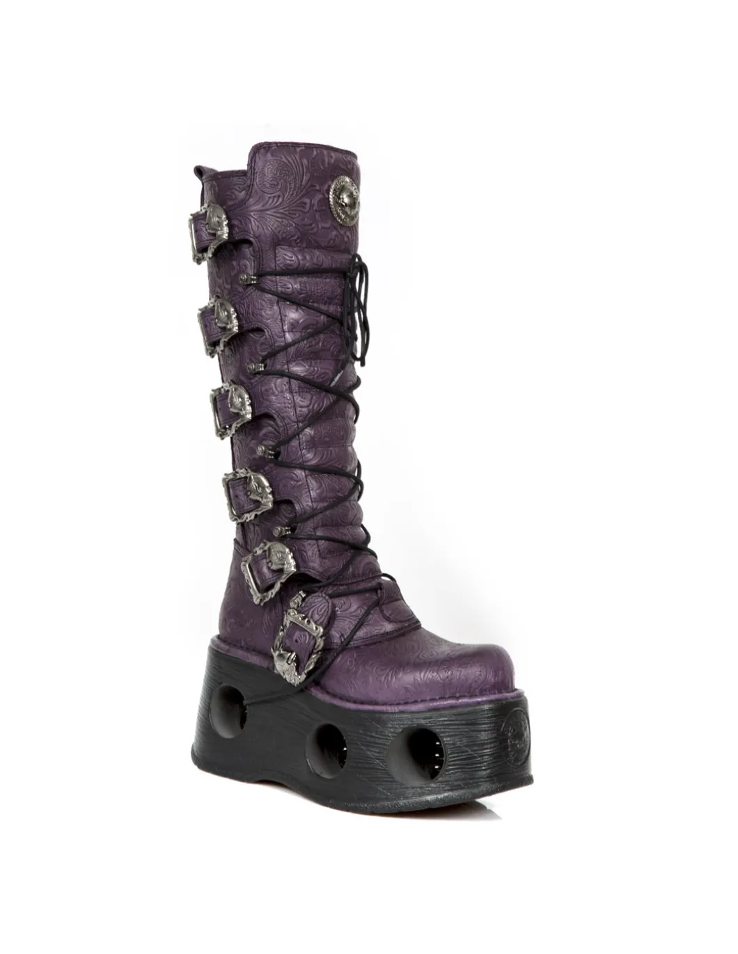 HIGH BOOT METALLIC M-272-CZ17