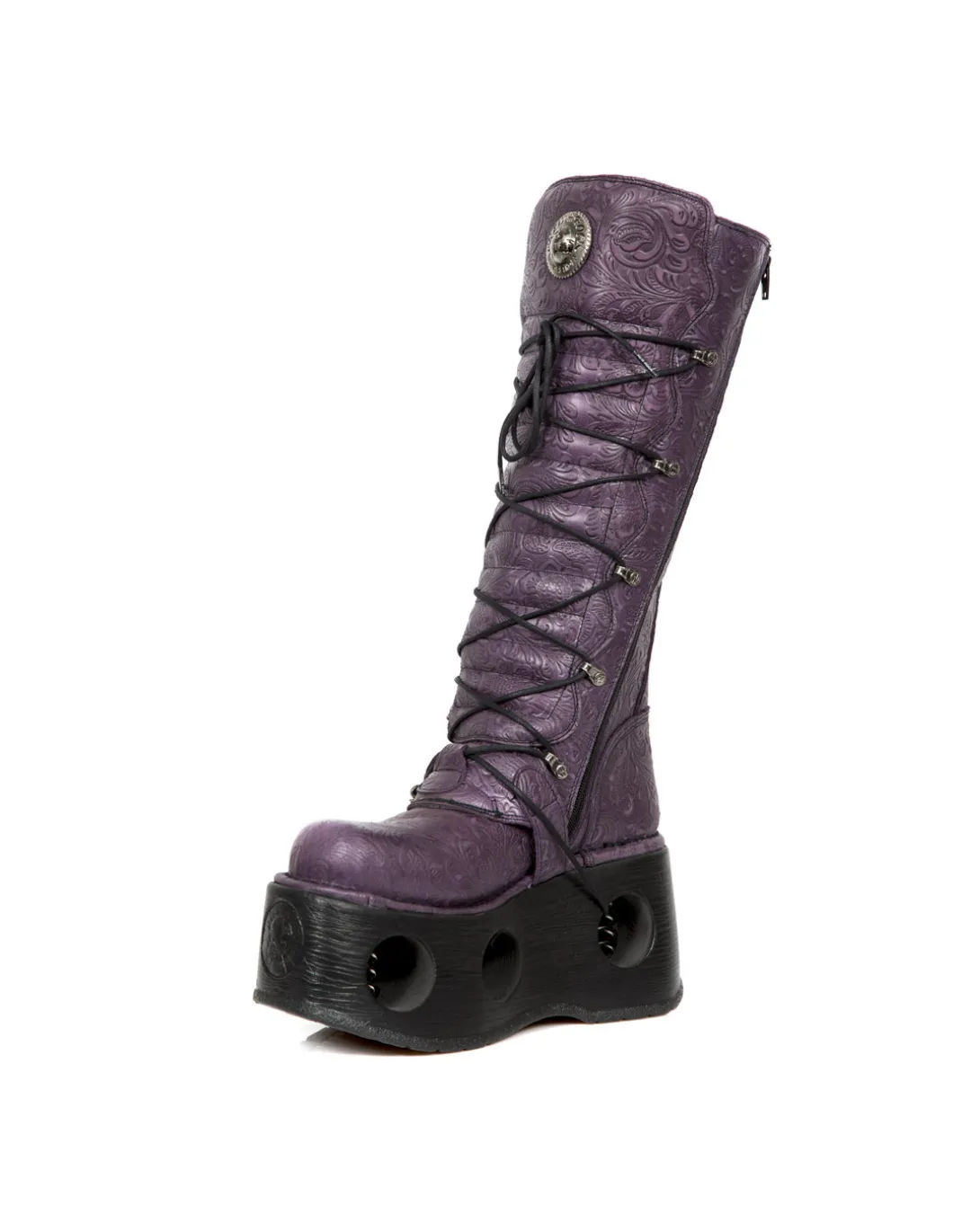 HIGH BOOT METALLIC M-272-CZ17