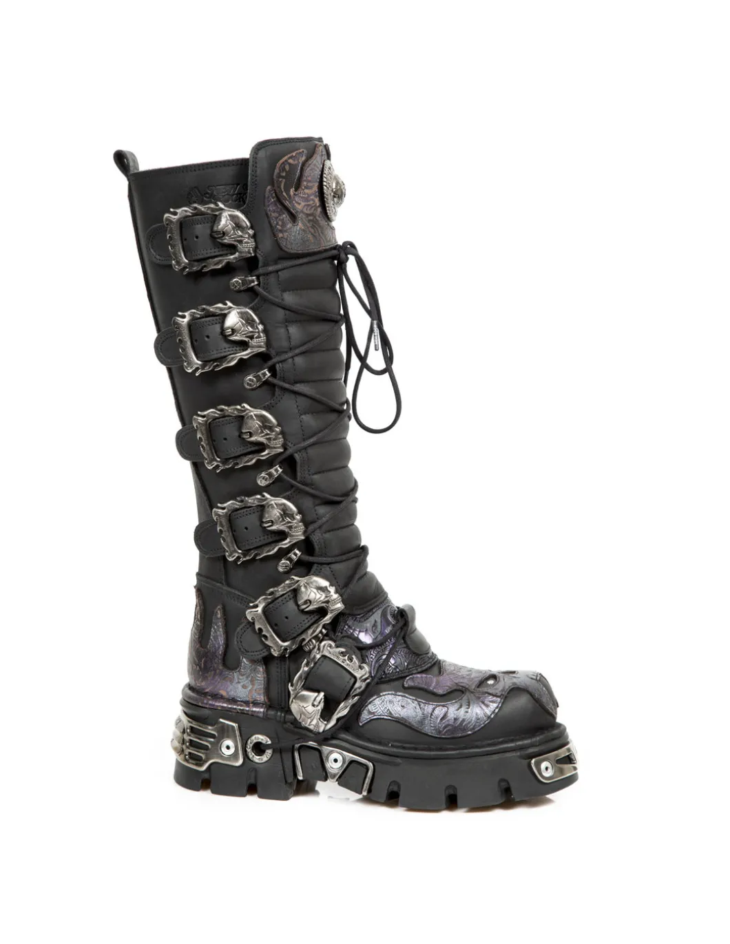 HIGH BOOT METALLIC M-272-CZ18
