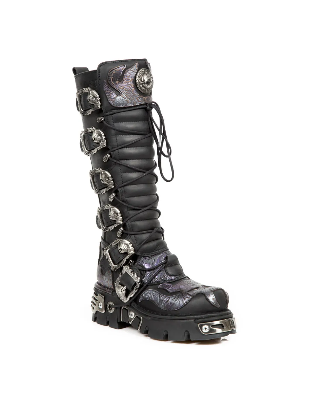 HIGH BOOT METALLIC M-272-CZ18