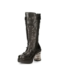 HIGH BOOT METALLIC M-8353-S1
