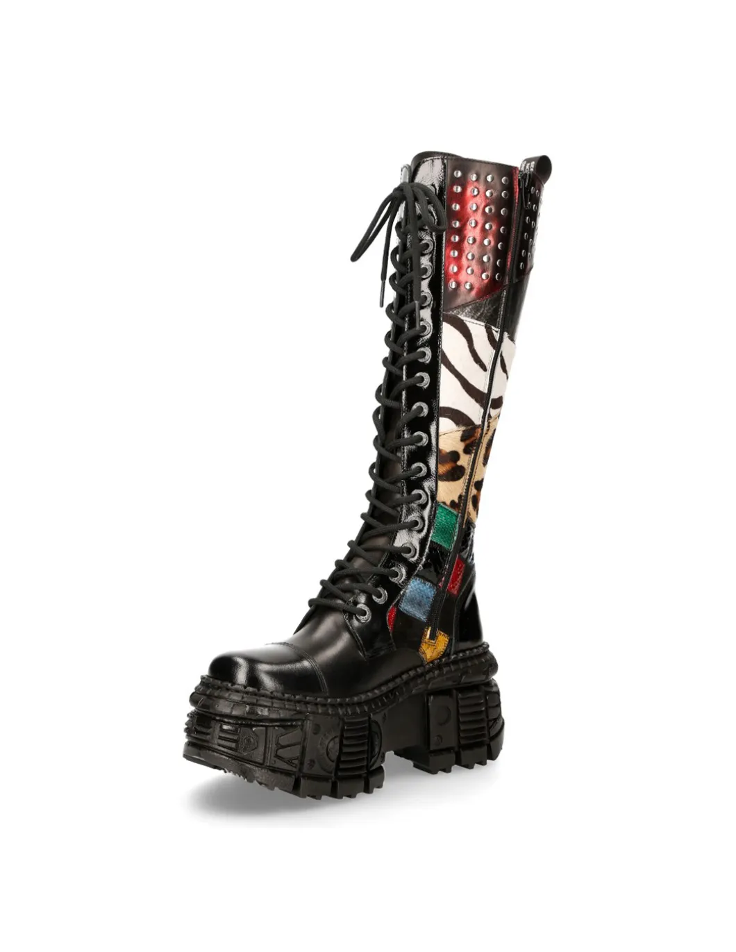 M-WALL210-S1 HIGH BOOT TANK WITH LACES