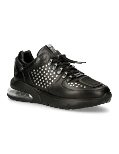 SHOE BLACK EXTRALIGHT WITH LACES M-CHRONO009-S1