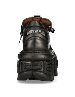 SHOE BLACK IMPERFECT WITH LACES M-TANK120NSHLACE-S1