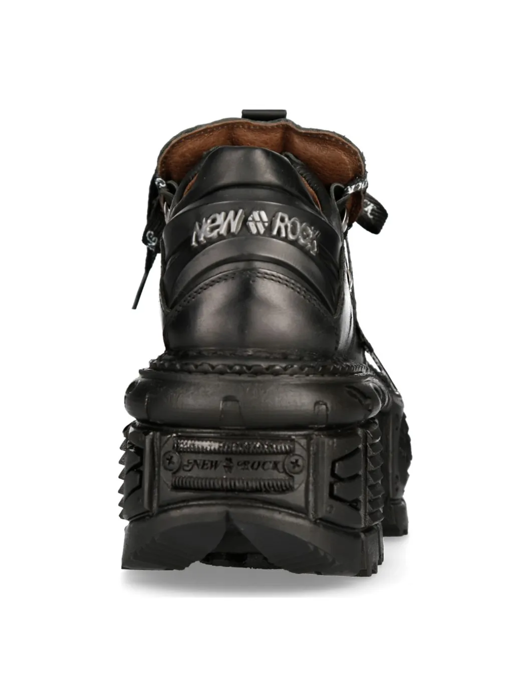SHOE BLACK IMPERFECT WITH LACES M-TANK120NSHLACE-S1
