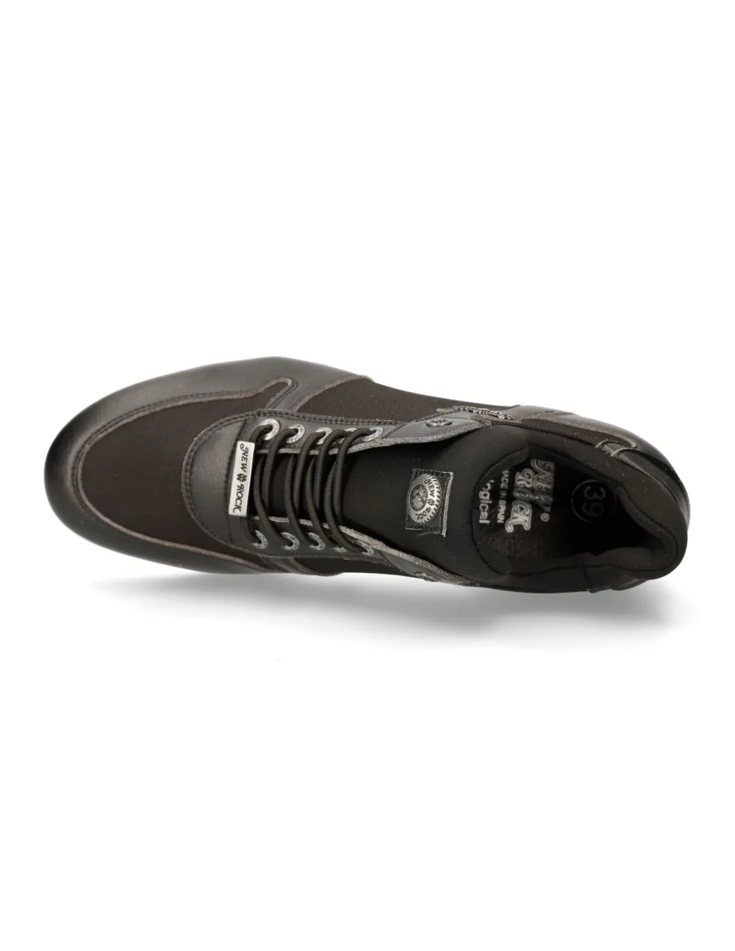 SKEAKER BLACK TPU WITH LACES M-CHRONO002-V24